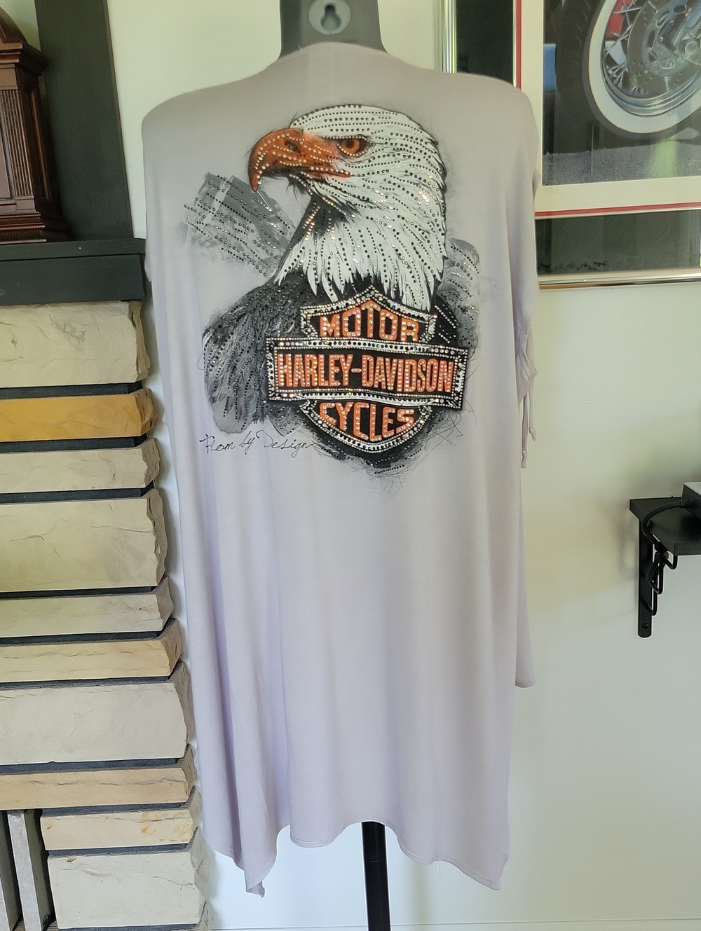 Harley Davidson Cardigan 1XL/2XL Gray
